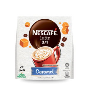 Nescafe Latte Caramel 3 in 1 coffee