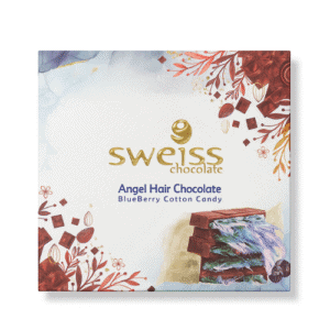 SWEISS Angel Hair Chocolate – Blueberry Cotton Candy