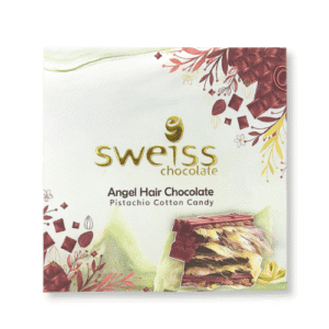 SWEISS Angel Hair Chocolate – Pistachio Cotton Candy